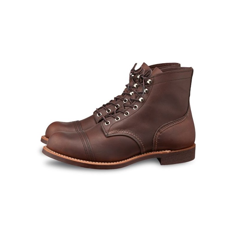 RED WING BOOTS 8111 IRON RANGER BROWN