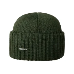 STETSON Northport Knit Beanie Olive HUE