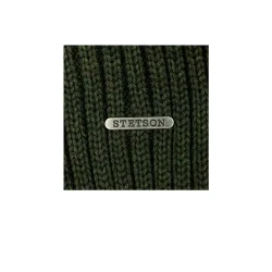 STETSON Northport Knit Beanie Olive HUE