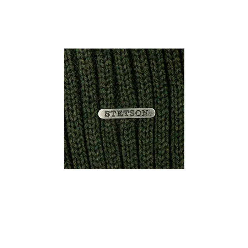STETSON Northport Knit Beanie Olive HUE