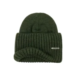 STETSON Northport Knit Beanie Olive HUE
