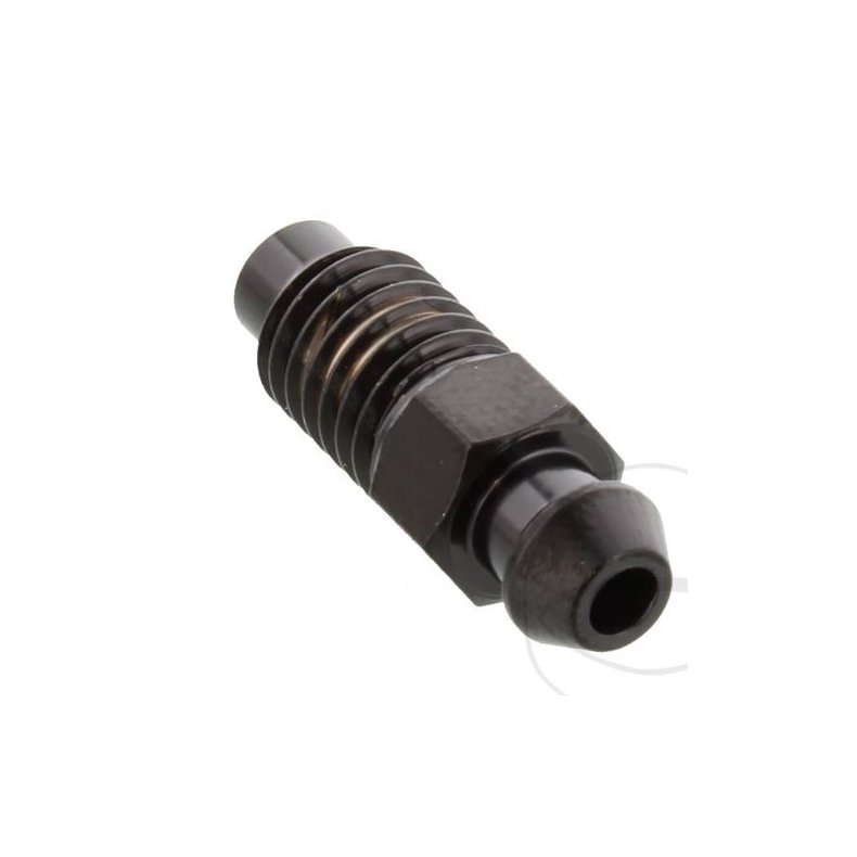 BRAKE BLEEDER SCREWS CHROME, 8MM X 1.25 X 23.8