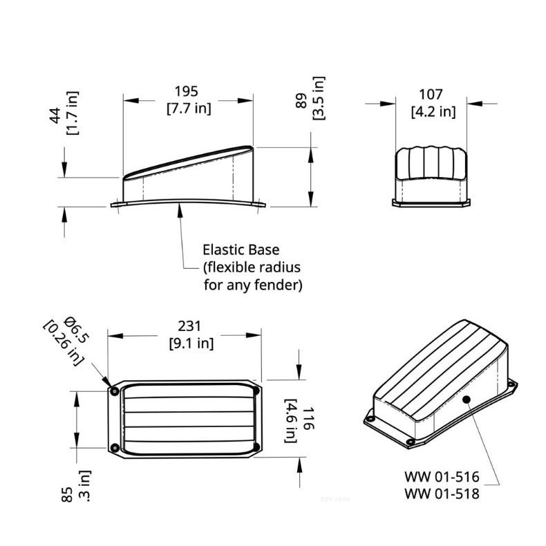 Bates Tuck &amp; Roll P-Pads