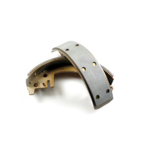 Brake shoes & linings, rear 63-72