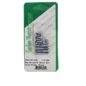 Handlebar control screw kit, button chr  96-17