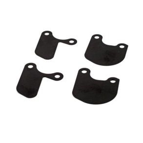 Shim plate set, front brake pad