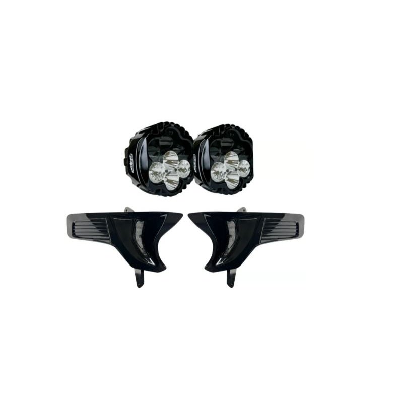 Custom Dynamics, Shark Demon LED headlamp kit. White/white