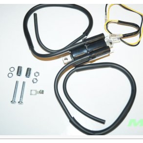 TNDSPOLE DOBBELT UDGANG  MED KABLER, bla suzuki. kawa.