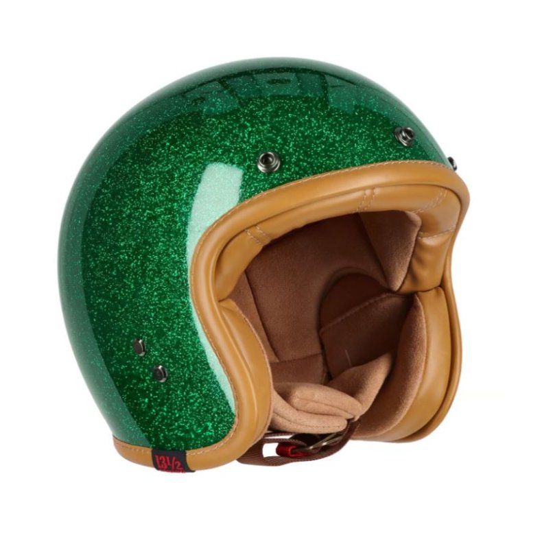 13 1/2 Skull bucket helmet Lucky clover