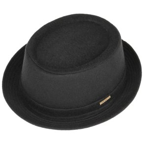 STETSON PORK PIE WOOL JASPER SORT