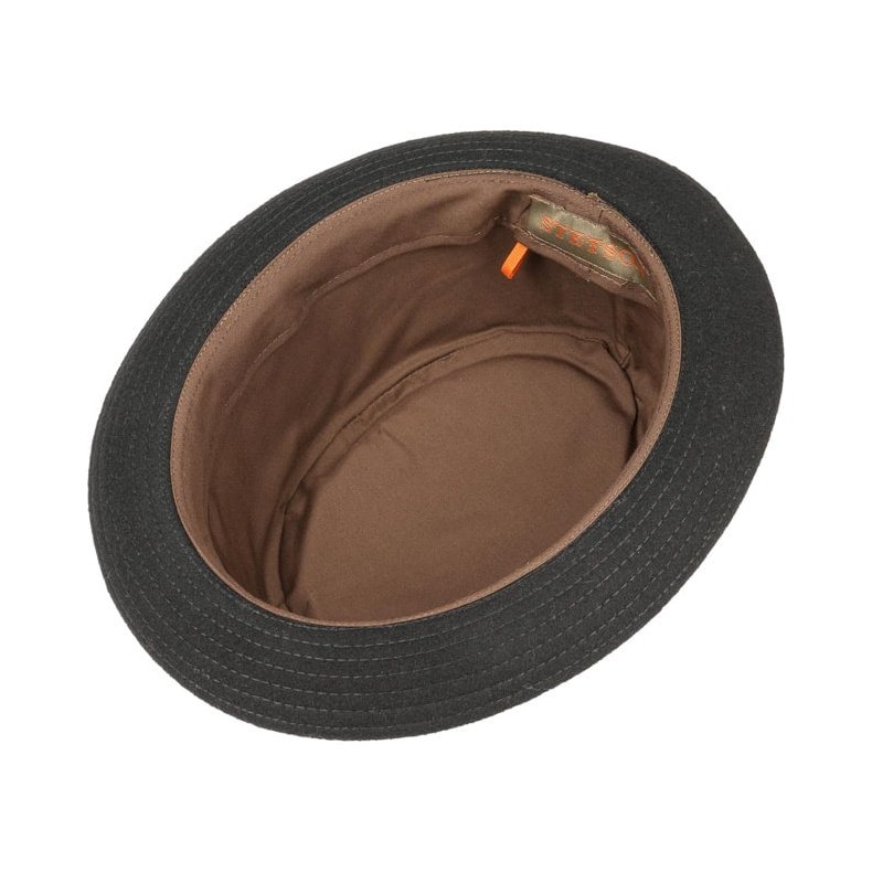 STETSON PORK PIE WOOL JASPER SORT