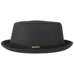 STETSON PORK PIE WOOL JASPER SORT