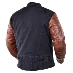 Trilobite Acid Scrambler kevlar denim jacket brown