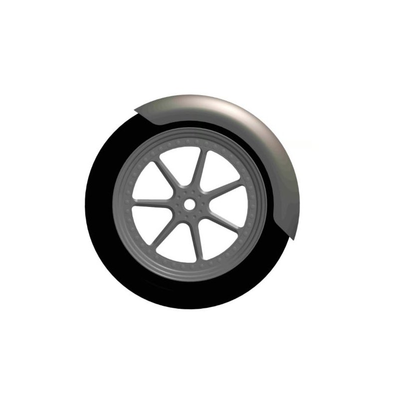 Rick's Motorcycles, universal rear Bobber fender 200