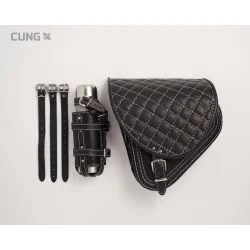 BadAss - svingarms taske. Blank Sort