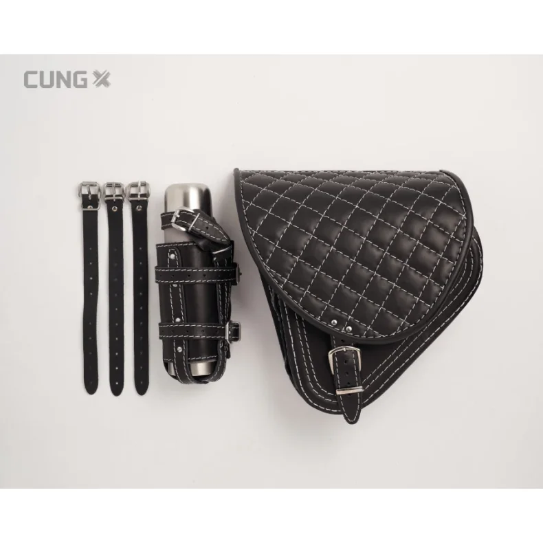 BadAss - svingarms taske. Blank Sort