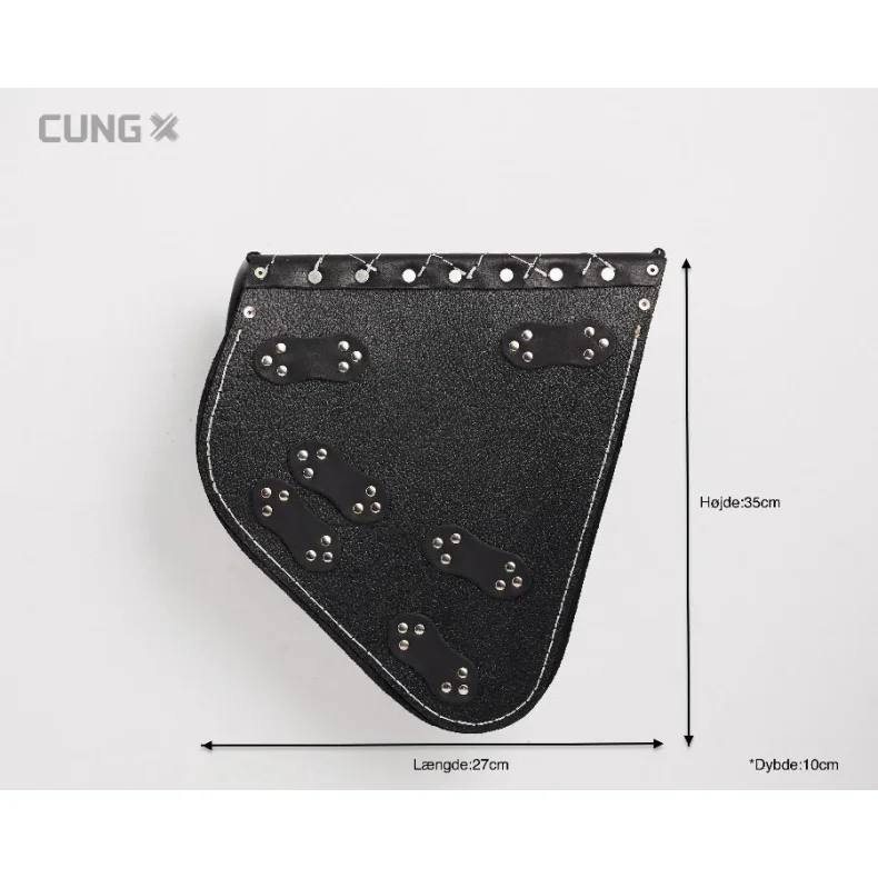 BadAss - svingarms taske. Blank Sort