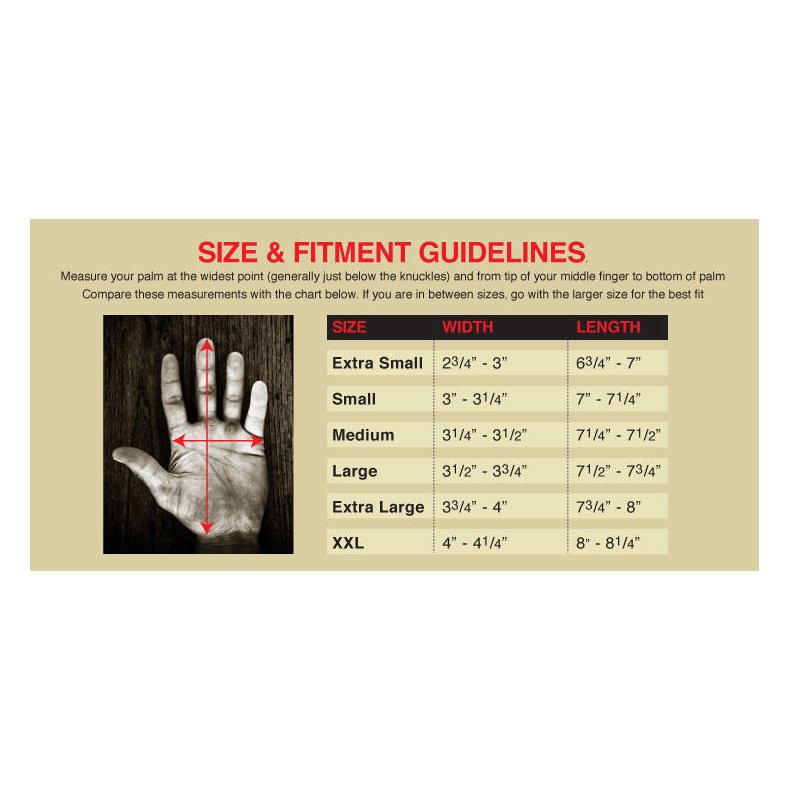 BILTWELL BANTAM GLOVES BLACK