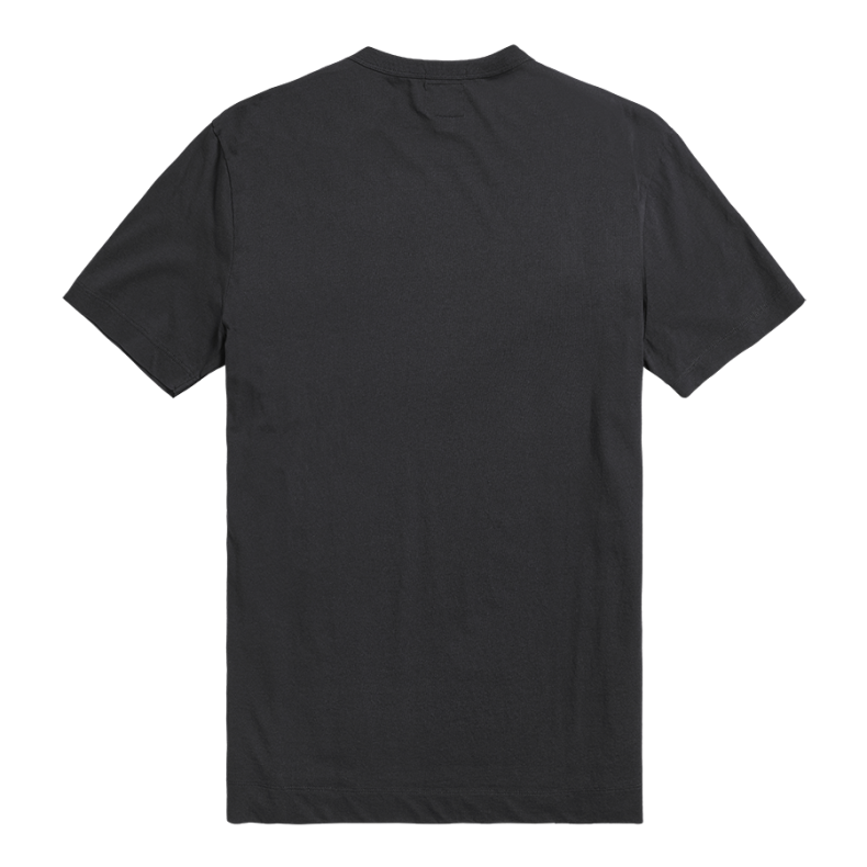PISTON PRINTED CREW T-SHIRT BLACK