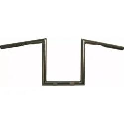 HANDLEBAR Z-BAR 1 BLACK 10" HJT. 07-93430B