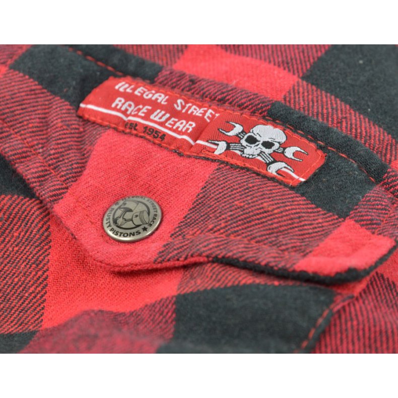 Rusty Pistons Kevlar Shirt Red