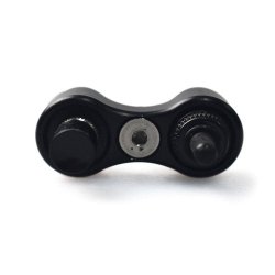 Black dual CNC Bike Handle Bar Switch