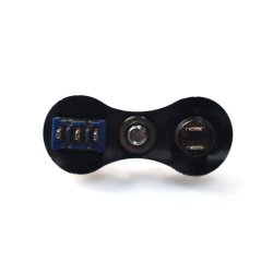 Black dual CNC Bike Handle Bar Switch