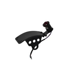 Black Side Mount Curved Atomic LED Tail Light