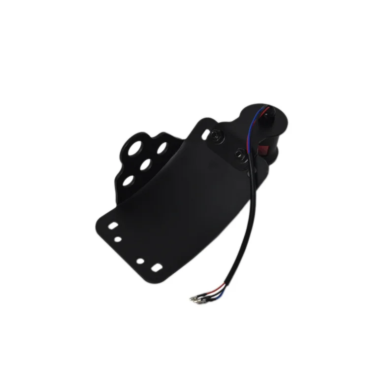 Black Side Mount Curved Atomic LED Tail Light