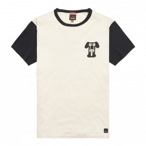 SPROCKET BLOCK SLUB T-SHIRT CREAM