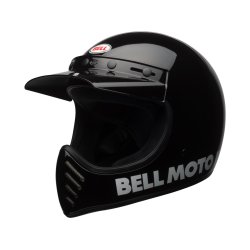 BELL Moto-3 Helmet - Classic Black