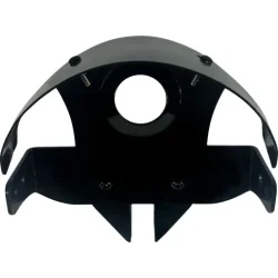 CUSTOM DYNAMICS ECE COMPLIANT SHARK DEMON WHITE HEADLIGHT PEDESTAL MOUNT