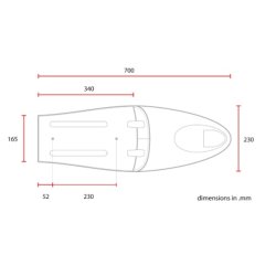 CAFE RACER SDE TUCK 'N ROLL BLACK TYPE 19