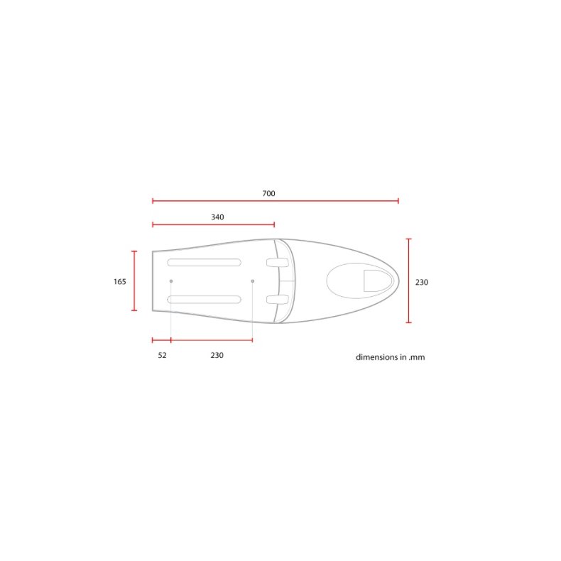 CAFE RACER SDE TUCK 'N ROLL BLACK TYPE 19