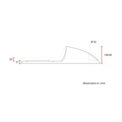 CAFE RACER SDE TUCK 'N ROLL BLACK TYPE 19