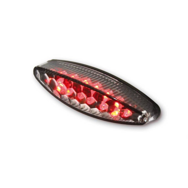 OVAL TAIL LIGHT CAFERACER (CLEAR)