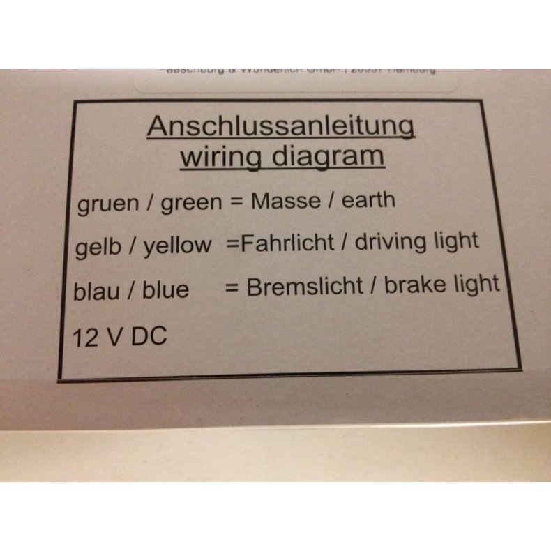 OVAL TAIL LIGHT CAFERACER (CLEAR)