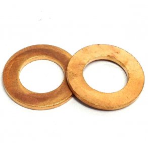 KOPPERSKIVE TIL BANJO-10mm eller 3/8