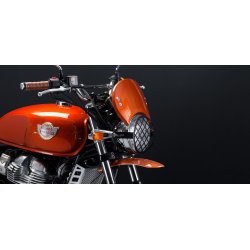 C-RACER, HEADLAMP GUARD GRILL. BLACK