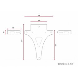 Universal License Plate Holder