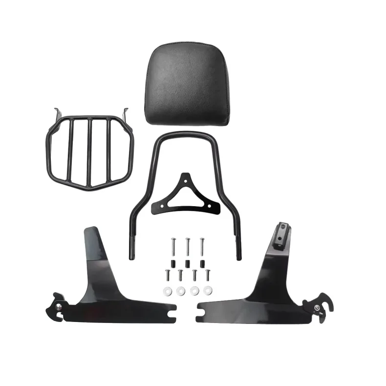 Sissy Bar fits Harley Davidson Dyna Modelle 06-17 with luggage rack