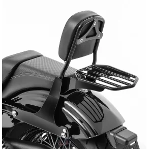 Sissy Bar fits Harley Davidson Dyna Modelle 06-17 with luggage rack