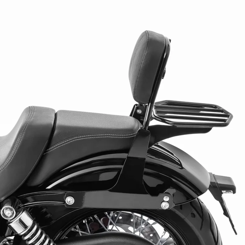 Sissy Bar fits Harley Davidson Dyna Modelle 06-17 with luggage rack