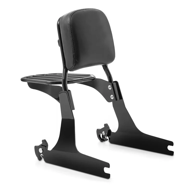 Sissy Bar fits Harley Davidson Dyna Modelle 06-17 with luggage rack