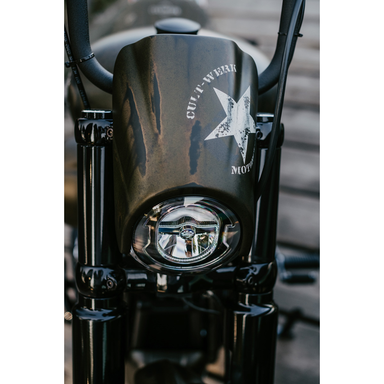CULT WERK HEADLIGHT MASK CUSTOM BK M8