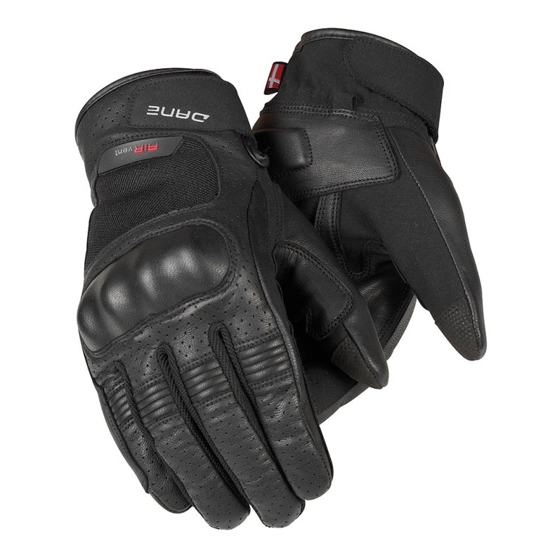 DANE Rasmus summer motorcycle glove Black