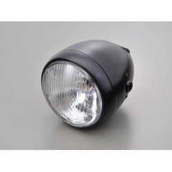 5.75 "Vintage Headlamp med hul til 60mm speedometer.