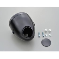 5.75 "Vintage Headlamp med hul til 60mm speedometer.