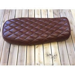 DIAMOND STITCH BRAT SDE BROWN 65