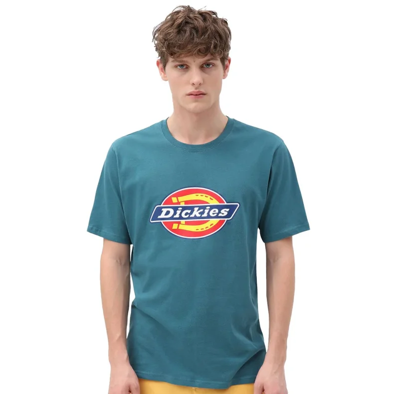 Dickies Horseshoe T-Shirt coral blue